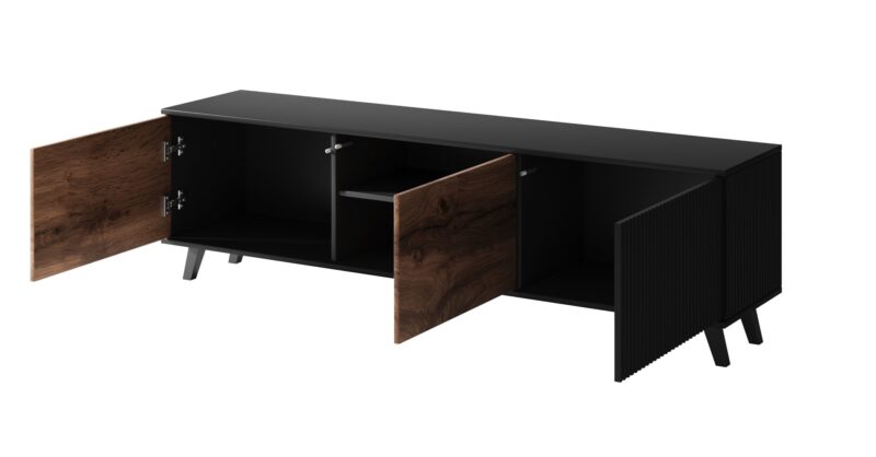 TV-taso RAVENO RTV-2, tammi / musta