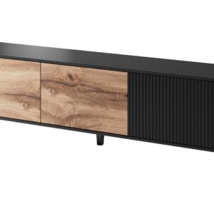 TV-taso RAVENO RTV-2, tammi / musta