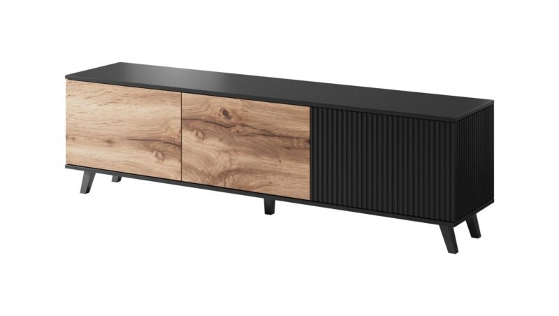 TV-taso RAVENO RTV-2, tammi / musta