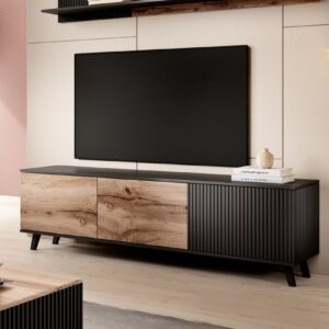 TV-taso RAVENO RTV-2, tammi / musta