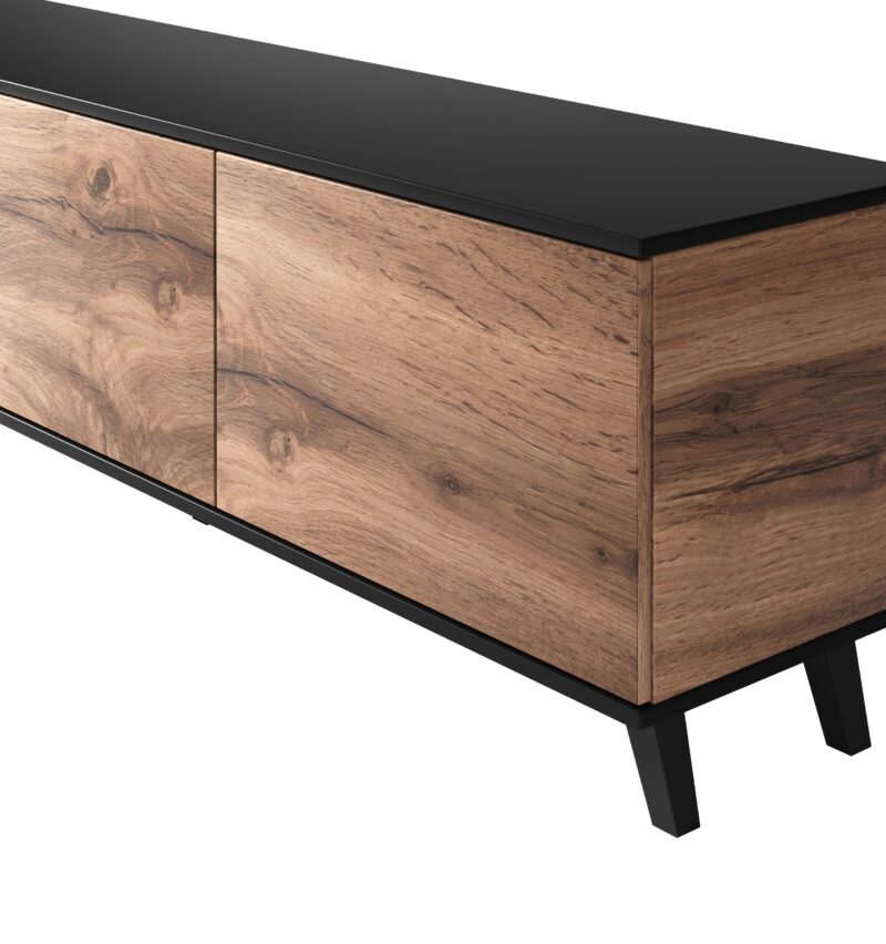 TV-taso RAVENO RTV-2, tammi / musta