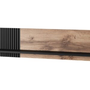 Hylly RAVENO P-1, tammi / musta