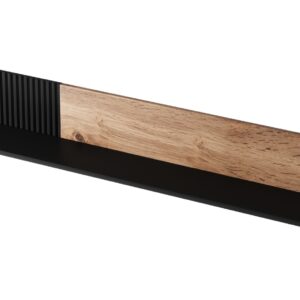 Hylly RAVENO P-2, tammi / musta