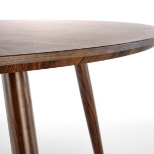 Ruokapöytä DOMENICO, pähkinä / kultainen