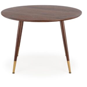 Ruokapöytä DOMENICO, pähkinä / kultainen