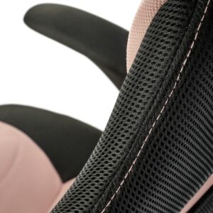 Toimistotuoli BLOOM, vaaleanpunainen / musta