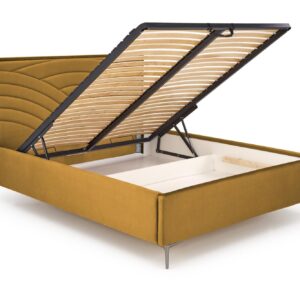 Sängyn pääty MONTERO W3, sinappikeltainen Monolith 48