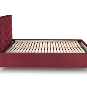 Sänky MONTERO 160x200, burgundinpunainen Monolith 59