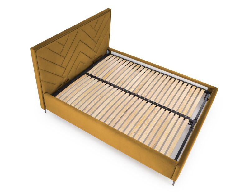 Sänky MONTERO 160x200, sinikeltainen Monolith 48