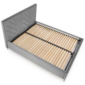 Sänky MONTERO 160x200, harmaa Monolith 85