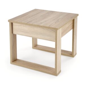 Kahvipöytä NEVORA SQUARE, tammi