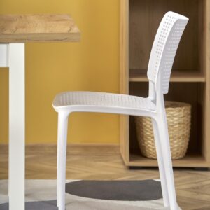 Pidennettävä ruokapöytä TIAGO tamm / valkoinen