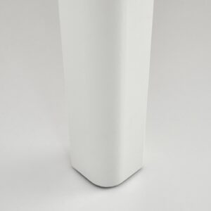 Pidentävä ruokapöytä RINKA tammi / valkoinen