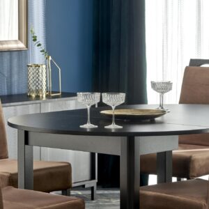 RINVAR ruokapöytä, musta / musta