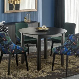 RINVAR ruokapöytä, musta / musta