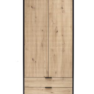 Kaappi MURAVON S-1, käsityö tammi / musta