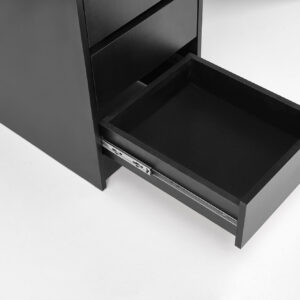 Meikkipöytä HOLVION XL, musta