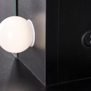 Meikkipöytä HOLVION, musta