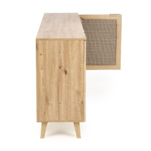 Kommode BORLENA KM-1, tammi / musta