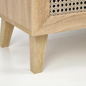 Kommode BORLENA KM-1, tammi / musta