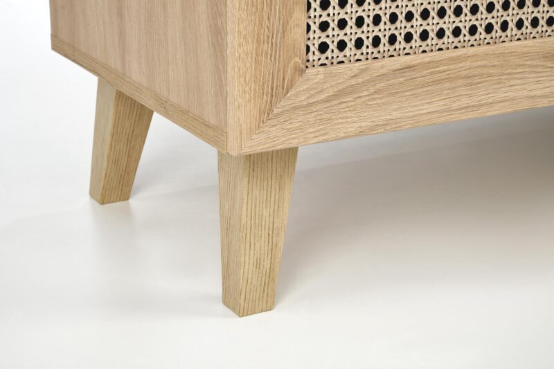 Kommode BORLENA KM-1, tammi / musta