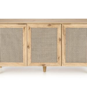 Kommode BORLENA KM-1, tammi / musta