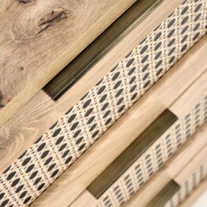 Kummut BORLENA KM-2, tammi / musta