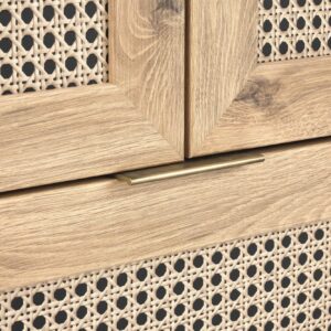 Kaappi BORLENA S-1, tammi / musta