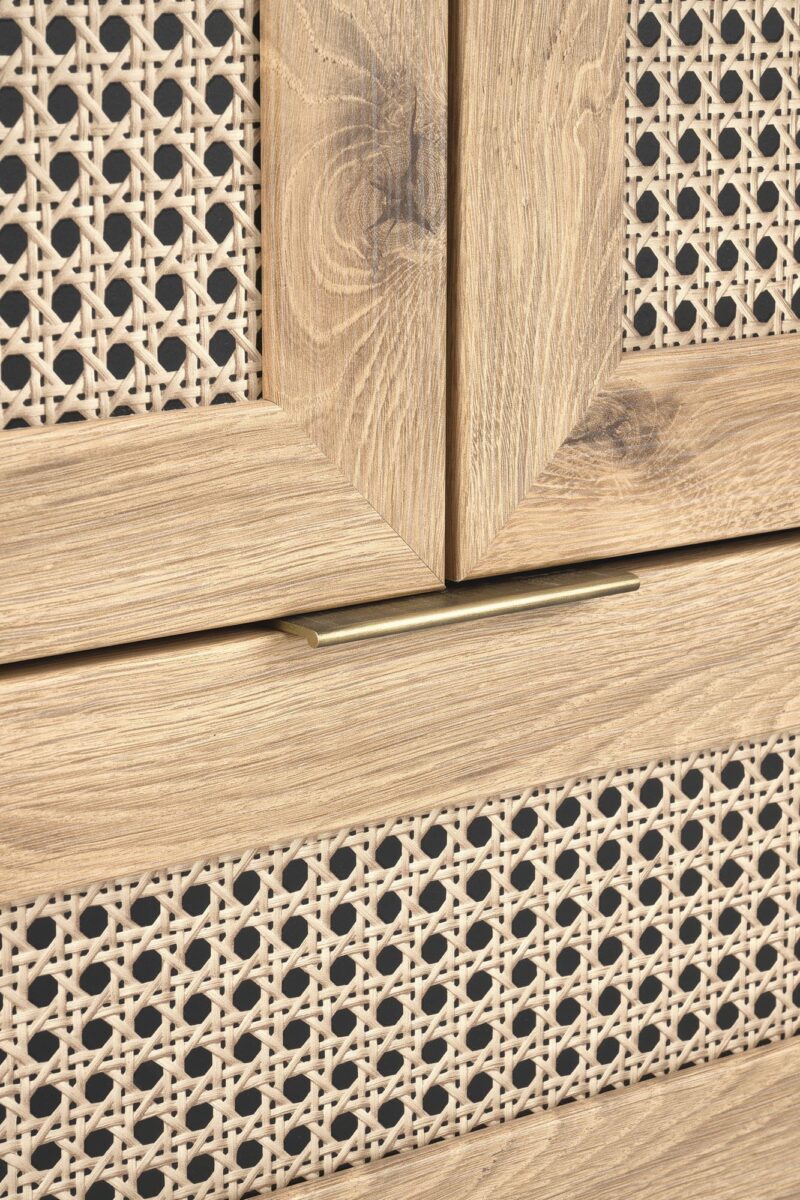 Kaappi BORLENA S-1, tammi / musta