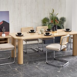 Ruokapöytä ELEFANT 2, luonnon tammi