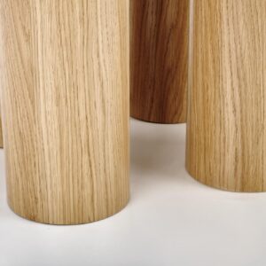 Pyöreä ruokapöytä ELEFANT, luonnollinen tammi