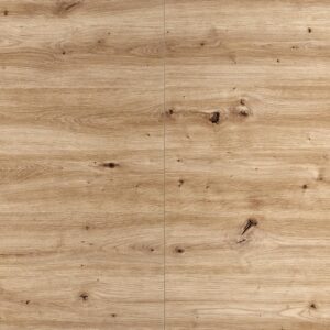 Pidentävä ruokapöytä LAMERON, tammi / musta