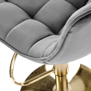 Baarituoli AURIN, kultainen / tummanharmaa