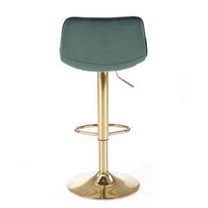 Baari-tuoli VERDYN, kultainen / tumma vihreä
