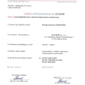 Toimistotuoli GERNIMO, musta