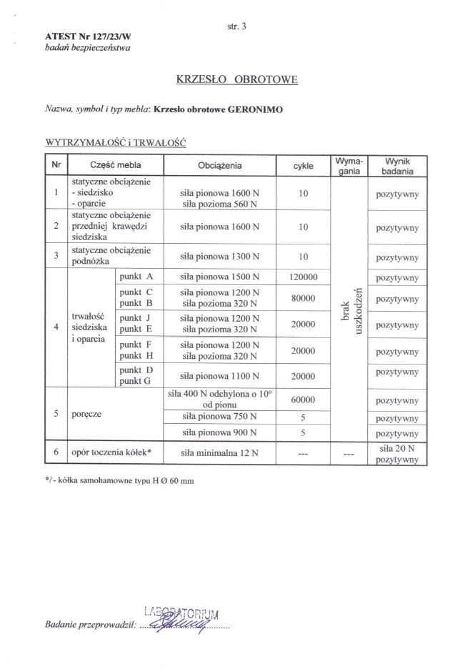 Toimistotuoli GERNIMO, musta