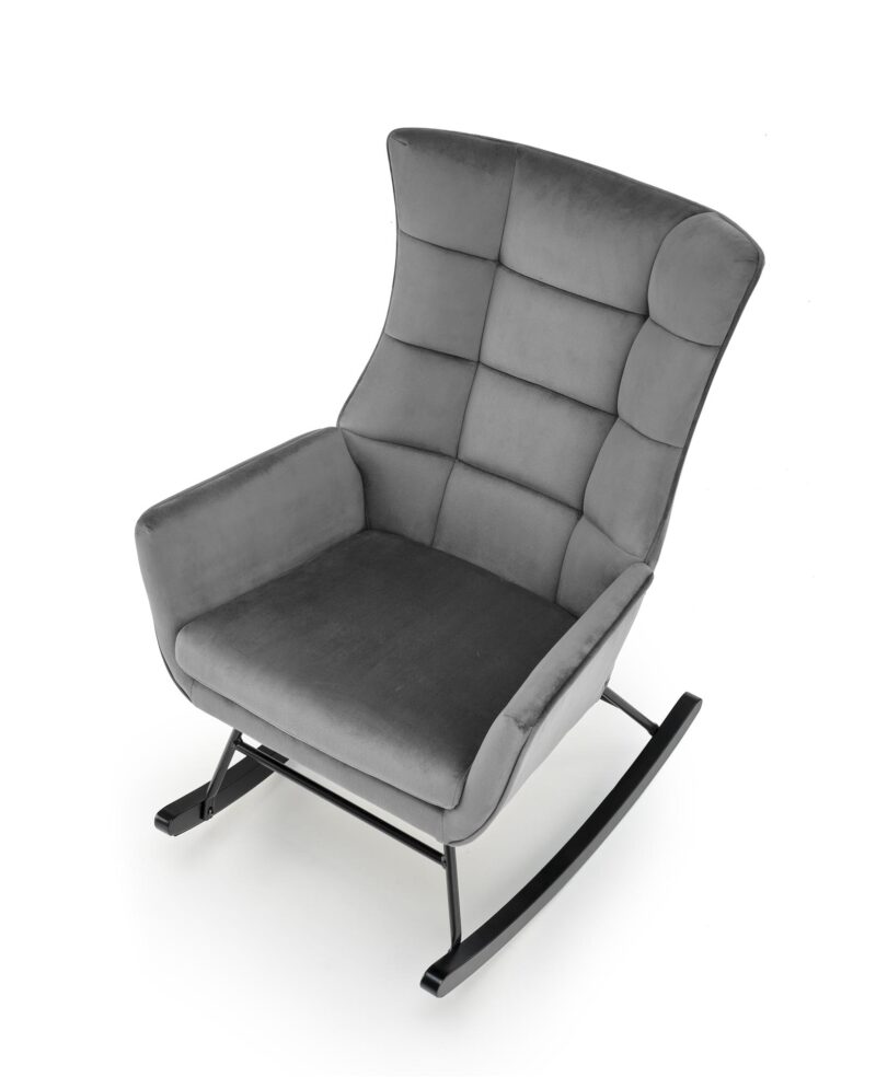 Keinutuoli ALESSA, harmaa