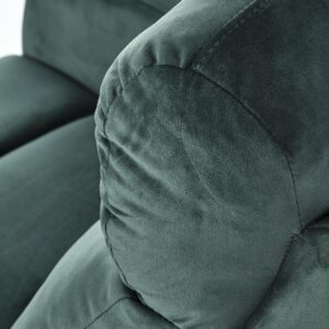 WONDER manuaalinen nojatuoli, tumma vihreä