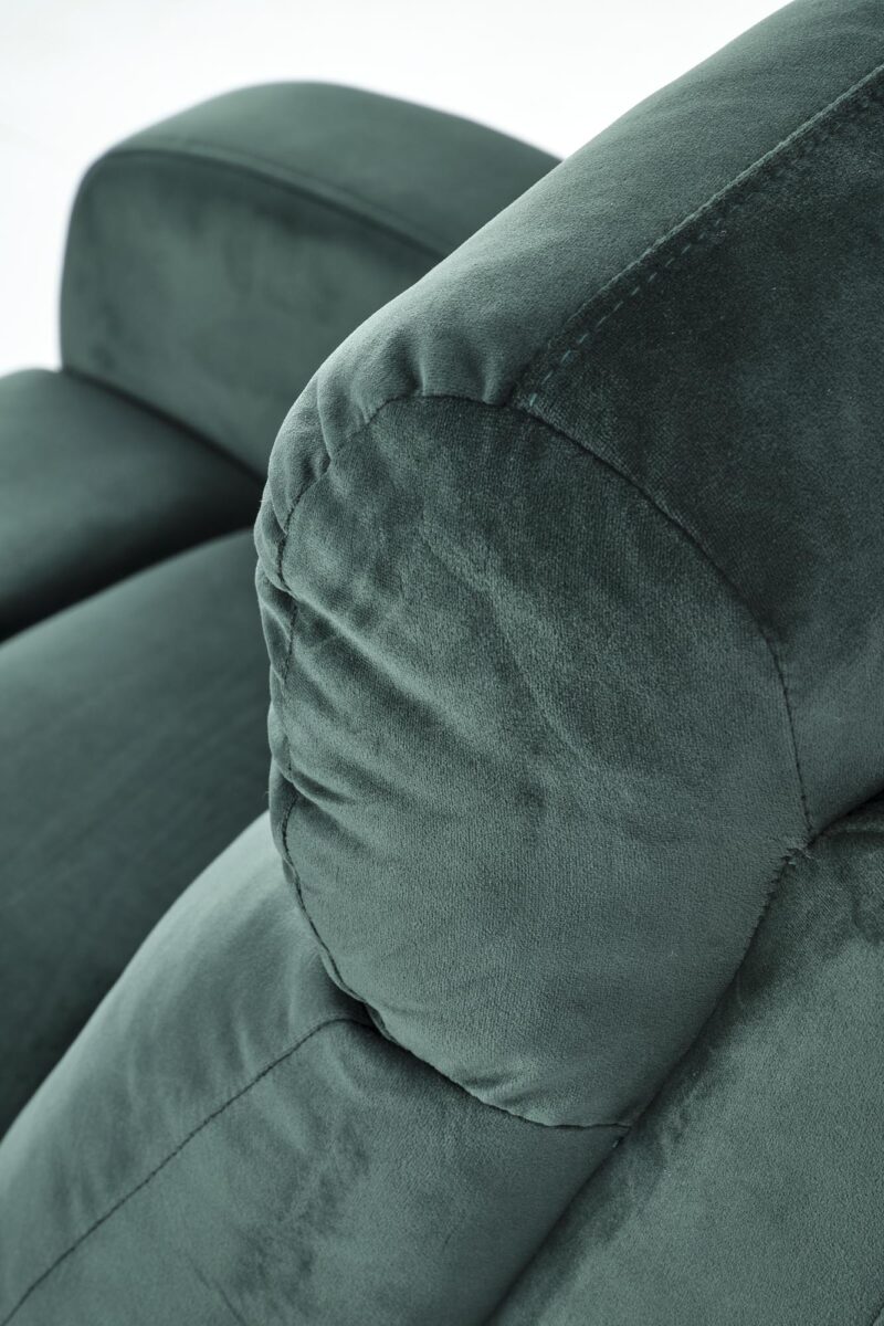 WONDER manuaalinen nojatuoli, tumma vihreä