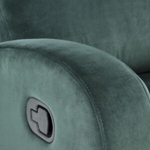 WONDER manuaalinen nojatuoli, tumma vihreä