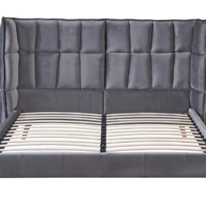 Sänky SCARON 160x200, harmaa