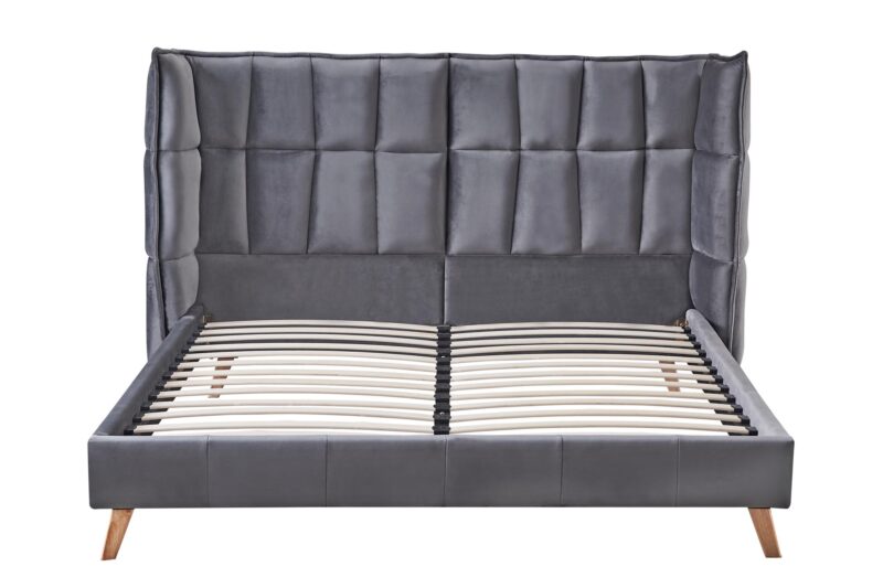 Sänky SCARON 160x200, harmaa