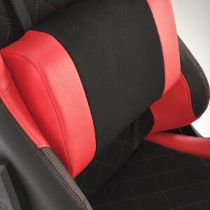 Konttorituoli DRAKE, punainen / musta