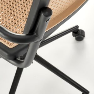 Toimisto tuoli INCAS, ruskea / musta