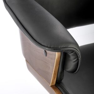 Toimistotuoli WEBER, pähkinä / musta