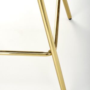 Baarihylly EMRALD, tummanvihreä / kultainen