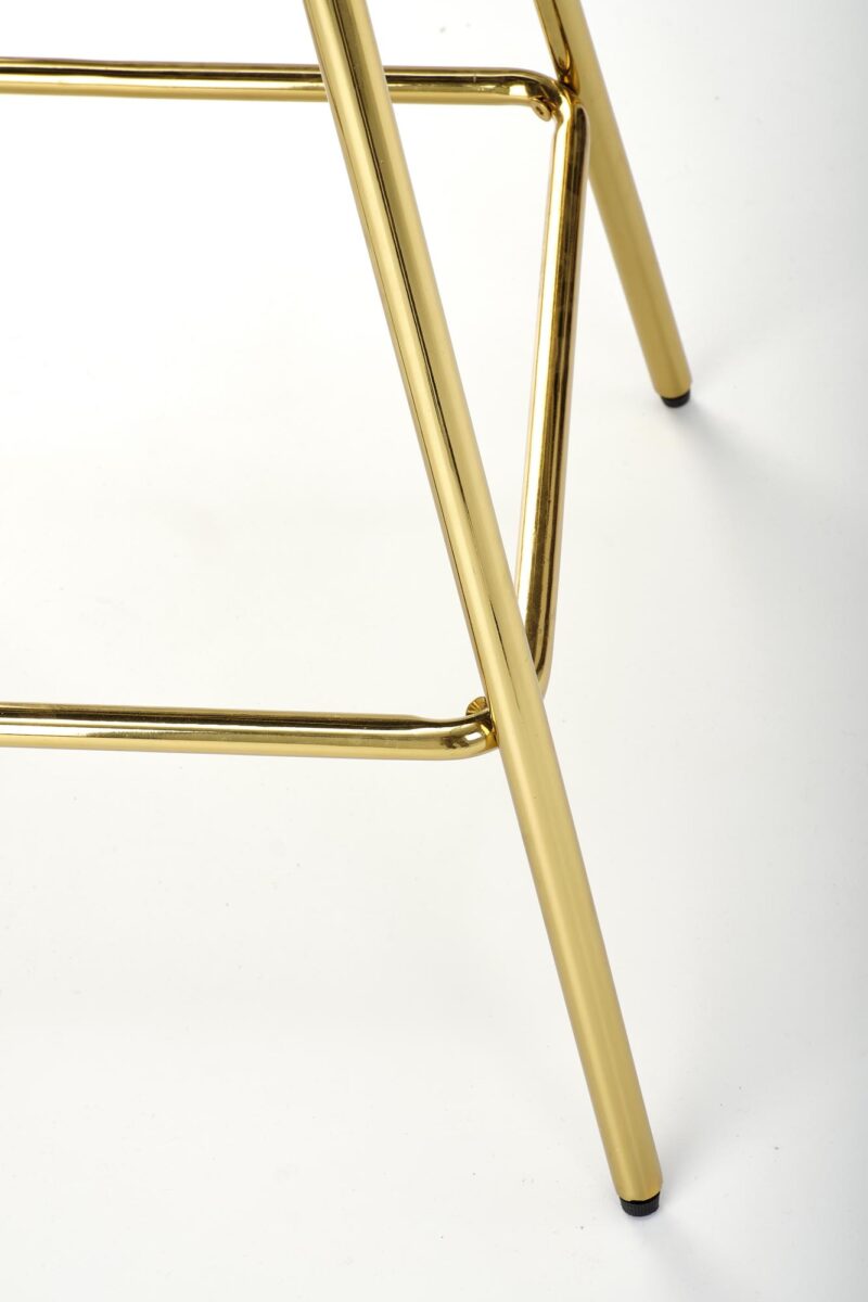 Baarihylly EMRALD, tummanvihreä / kultainen