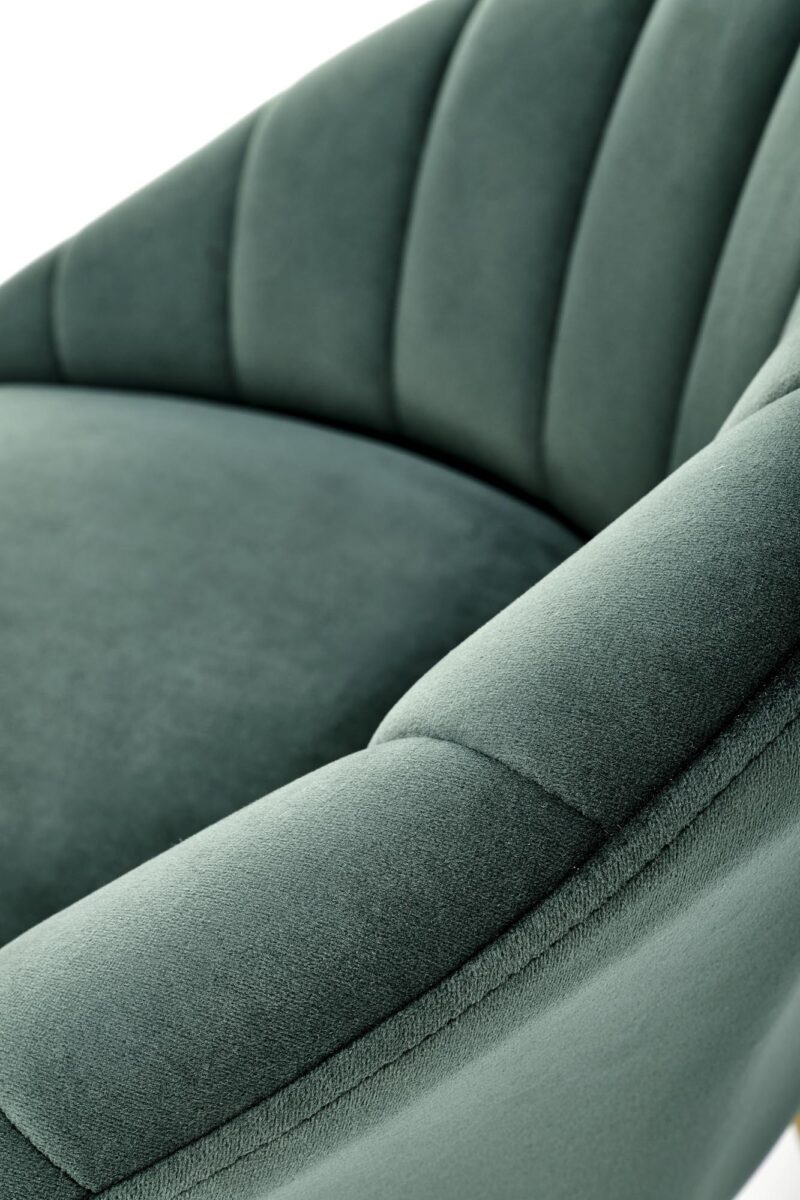 Baarihylly EMRALD, tummanvihreä / kultainen