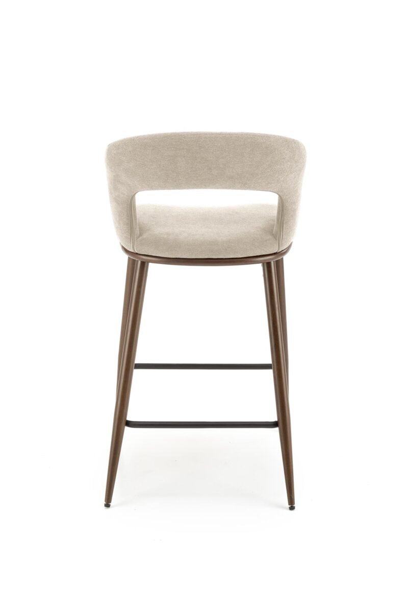 Baarihi stool STONEL, beige / pähkinä