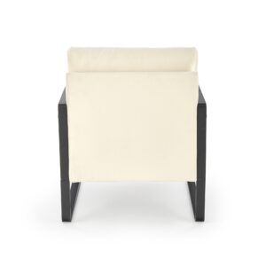 Nojatuoli ILARO, musta / luonnollinen